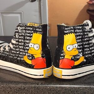Brand new Bart Simpson All-Star Converse